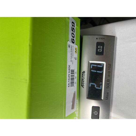 $130Sam Edelman Shoes Women's Size 6 Taupe Suede Espadrille Loafers Kait Slip On - Picture 8 of 8